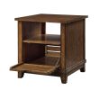 Gabriella End Table; Oak